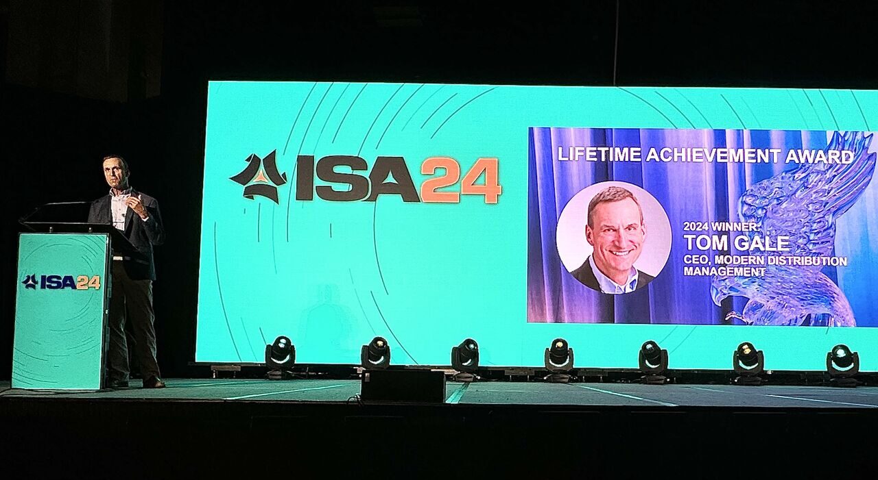 MDM’s Tom Gale Receives ISA’s Lifetime Achievement Award