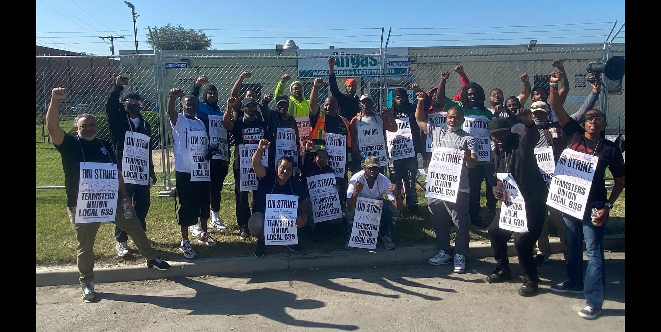 Airgas Teamsters Employees on Strike in Maryland