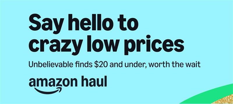 Amazon Launches Discount “Haul” Store