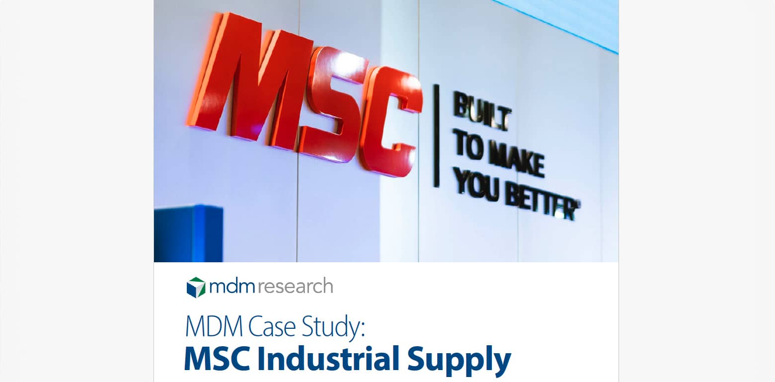 Now Available: Our MSC Industrial Supply Case Study