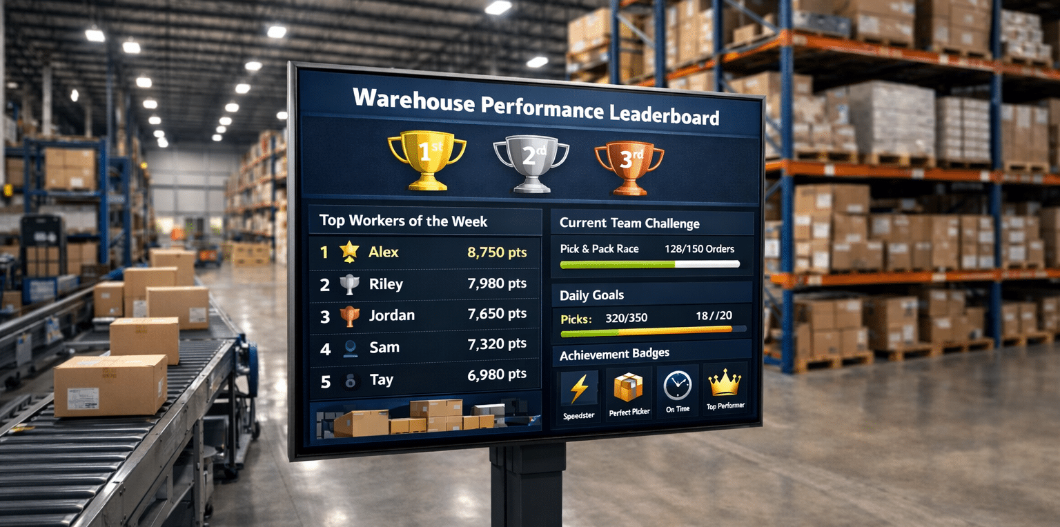 Gartner: 40% of Large Warehouse Operations to Deploy Gamification by 2028