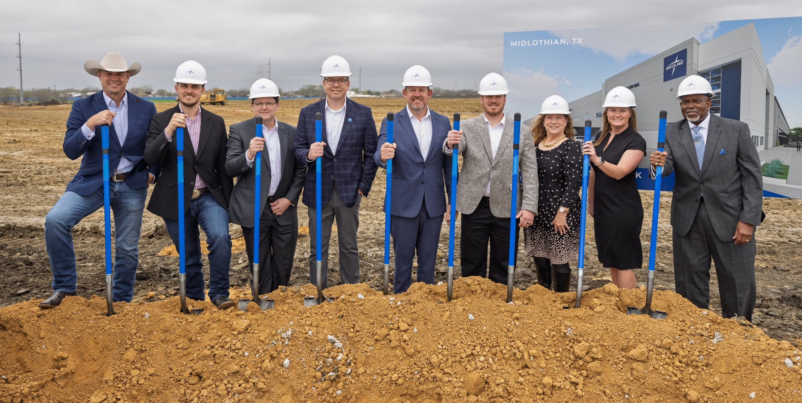 Medline Breaks Ground on Massive DC Near DFW