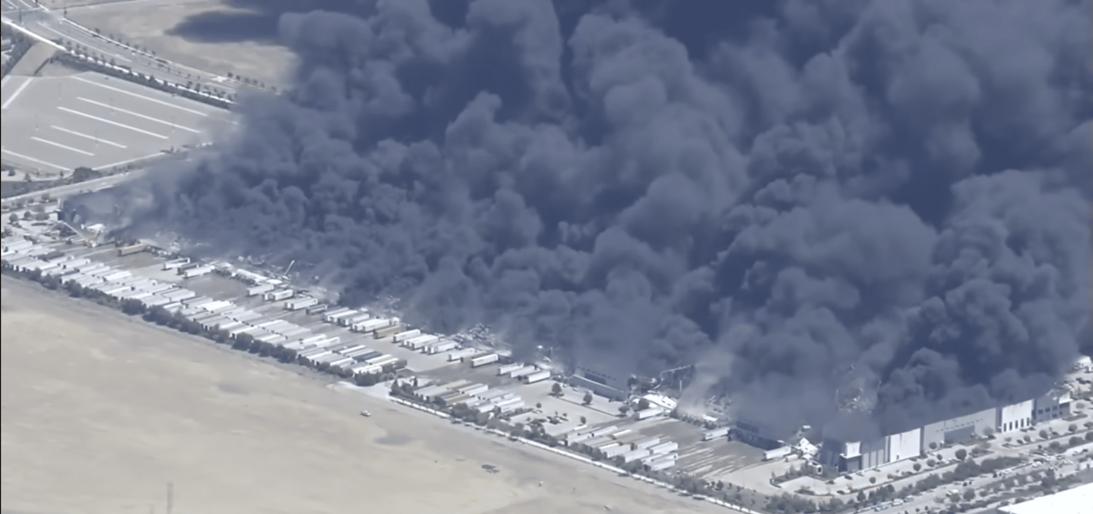 Medline California Distribution Center Destroyed by Massive Fire