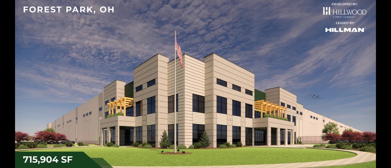 Hillman Starts Construction on Large New Cincinnati Facility