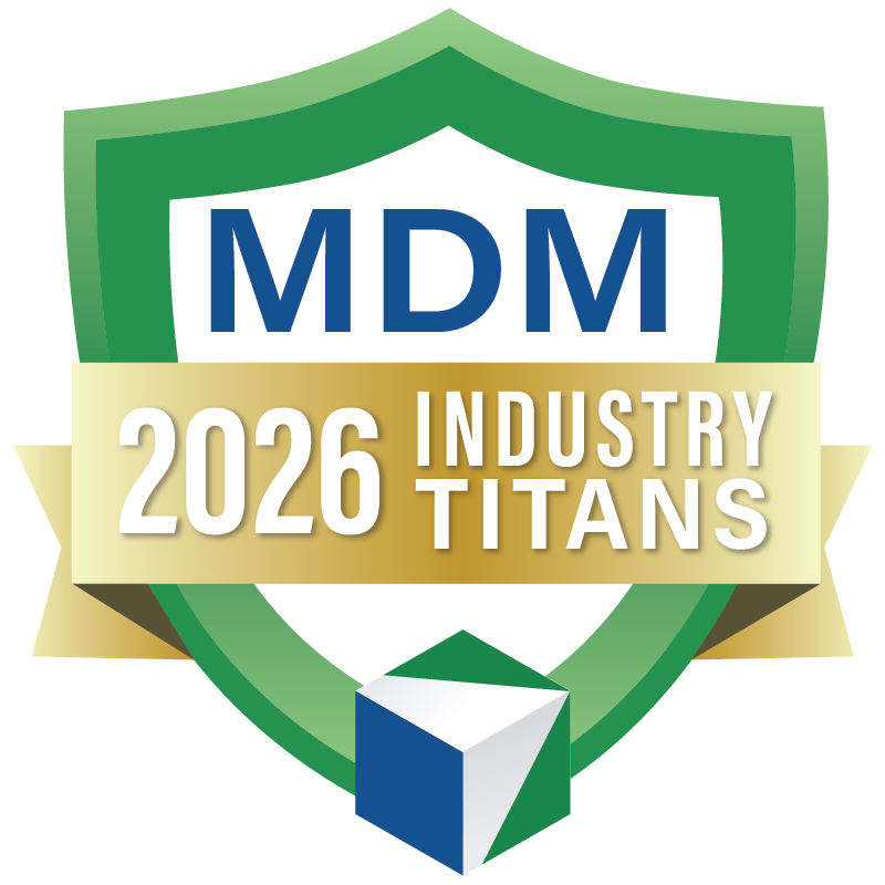 2026 MDM Industry Titans badge