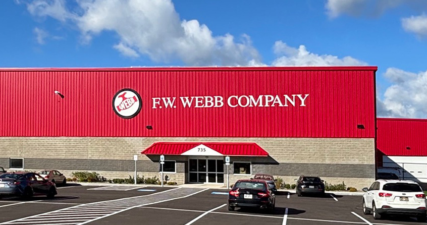 F.W. Webb Opens Latest Warehouse Hub in Western NY
