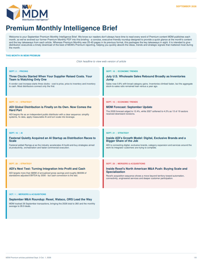 MDM September 2026 Premium Monthly Intelligence Brief