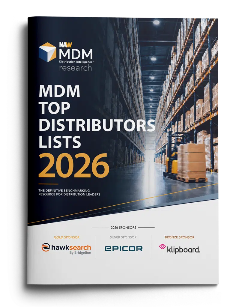 Cover of MDM Top Distributors Lists 2026