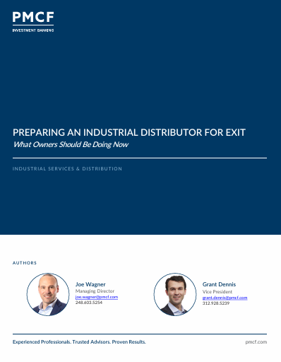 Preparing an Industrial Distributor for Exit